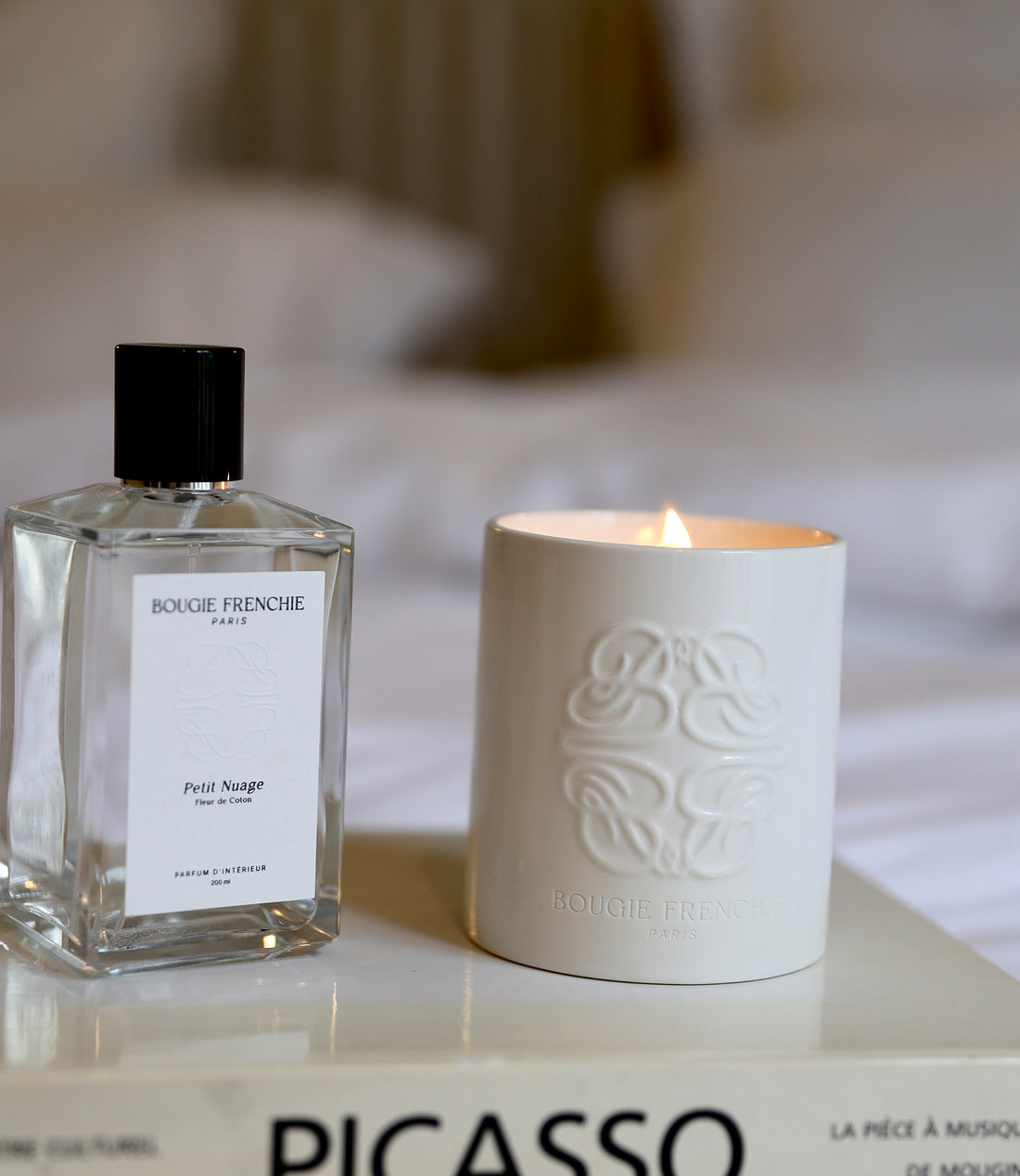Pack bougie parfumée & parfum d'intérieur