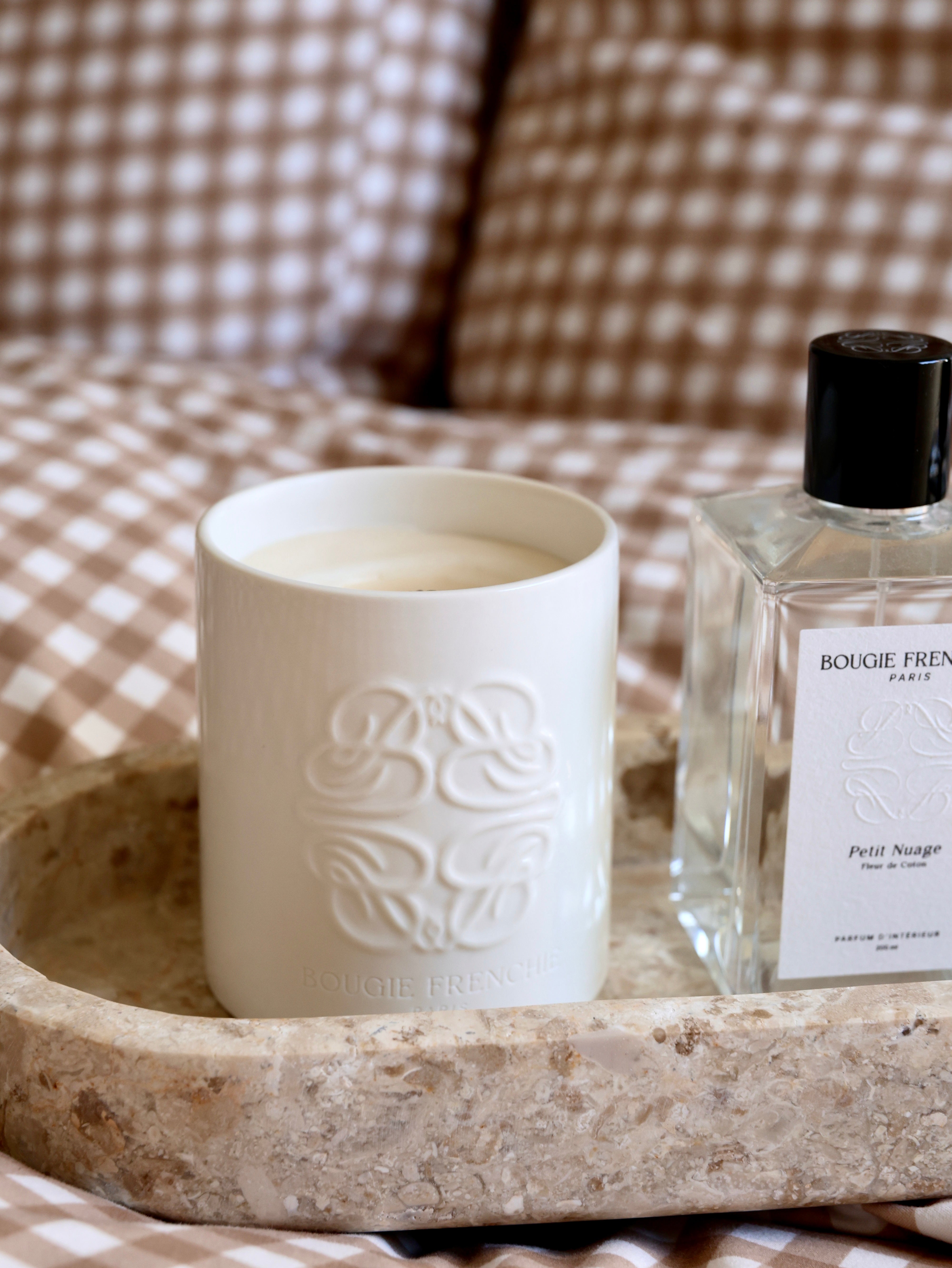 Pack bougie parfumée & parfum d'intérieur